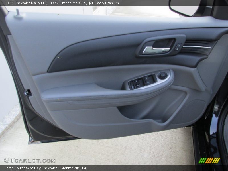Black Granite Metallic / Jet Black/Titanium 2014 Chevrolet Malibu LS