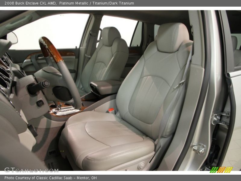 Platinum Metallic / Titanium/Dark Titanium 2008 Buick Enclave CXL AWD