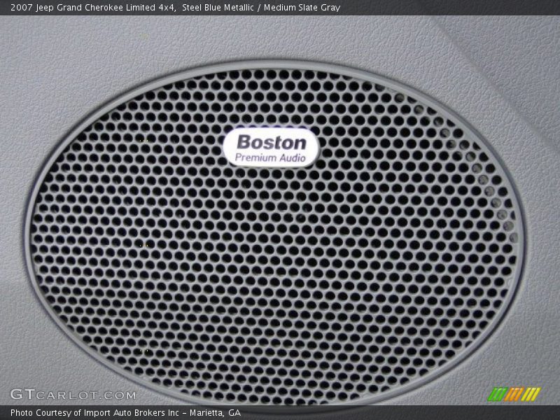 Steel Blue Metallic / Medium Slate Gray 2007 Jeep Grand Cherokee Limited 4x4