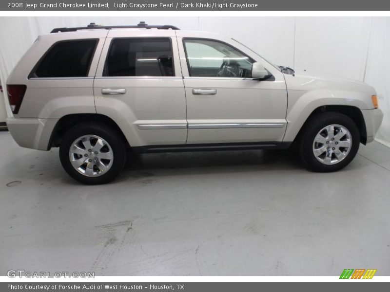 Light Graystone Pearl / Dark Khaki/Light Graystone 2008 Jeep Grand Cherokee Limited