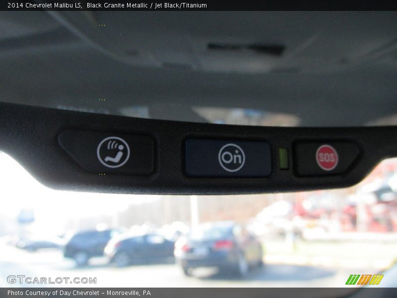 Black Granite Metallic / Jet Black/Titanium 2014 Chevrolet Malibu LS