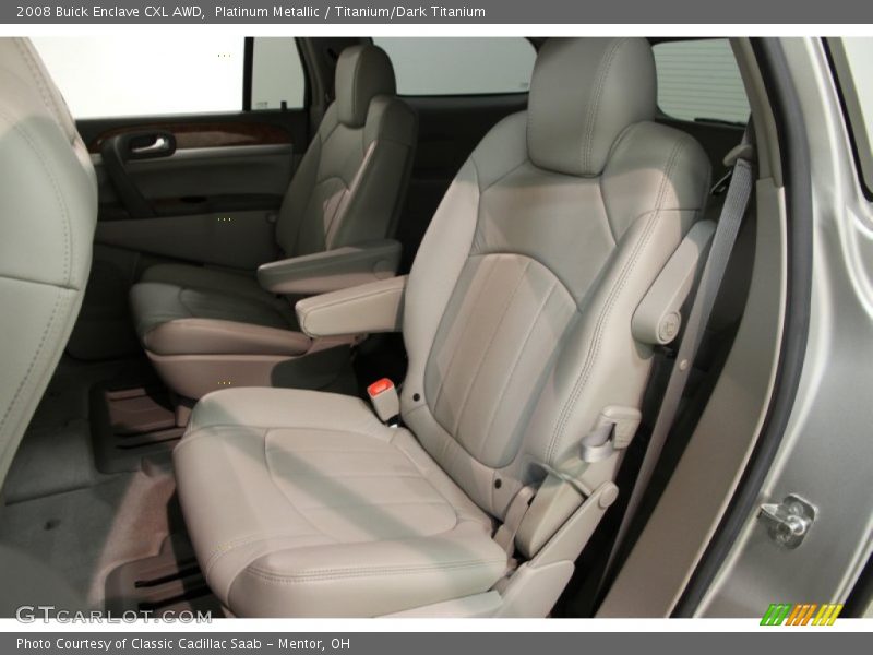 Platinum Metallic / Titanium/Dark Titanium 2008 Buick Enclave CXL AWD