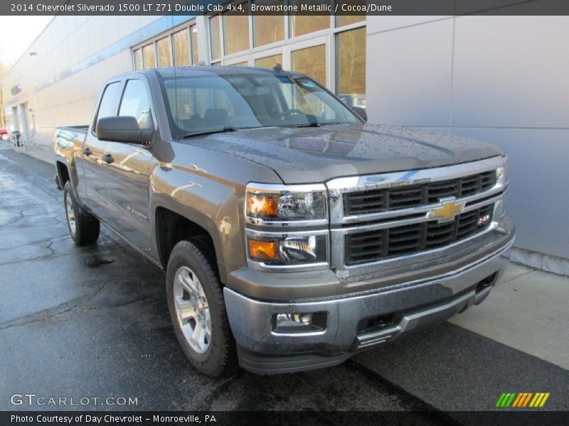 Brownstone Metallic / Cocoa/Dune 2014 Chevrolet Silverado 1500 LT Z71 Double Cab 4x4