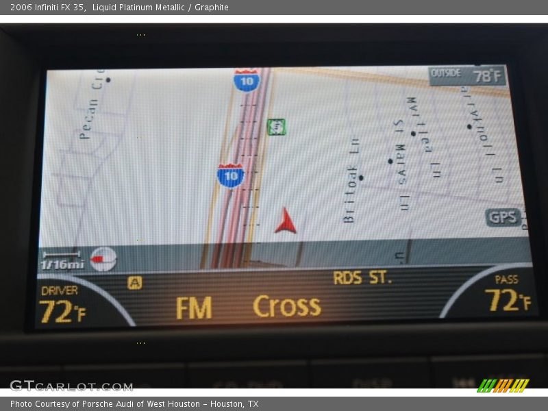Liquid Platinum Metallic / Graphite 2006 Infiniti FX 35