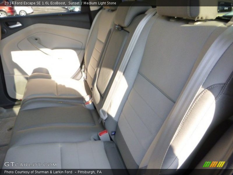 Sunset / Medium Light Stone 2014 Ford Escape SE 1.6L EcoBoost
