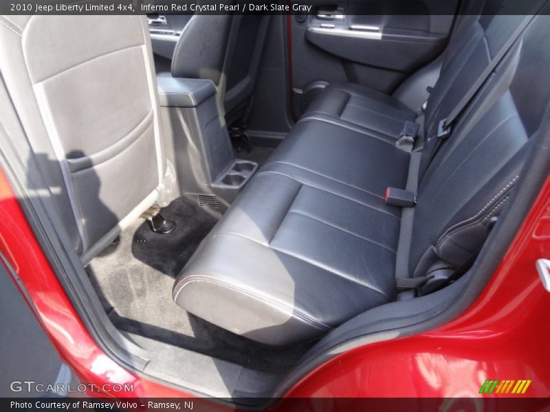 Inferno Red Crystal Pearl / Dark Slate Gray 2010 Jeep Liberty Limited 4x4