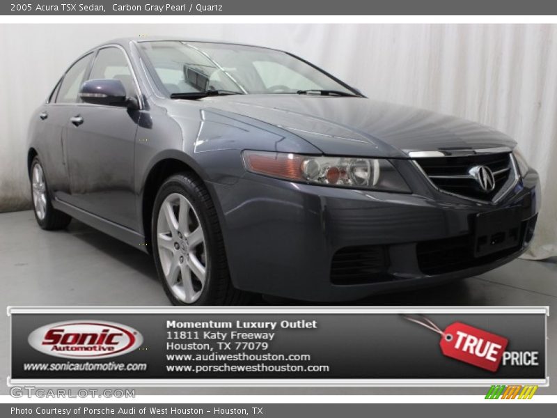 Carbon Gray Pearl / Quartz 2005 Acura TSX Sedan