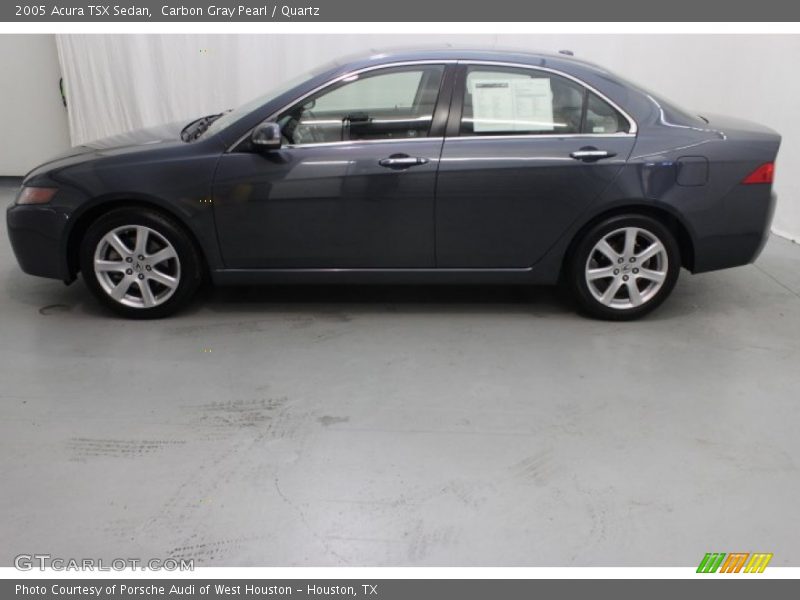 Carbon Gray Pearl / Quartz 2005 Acura TSX Sedan