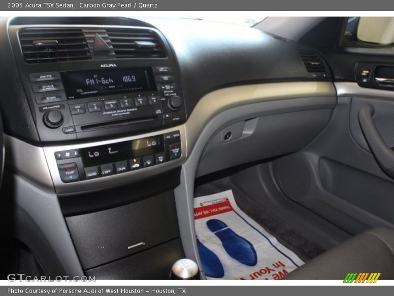 Carbon Gray Pearl / Quartz 2005 Acura TSX Sedan