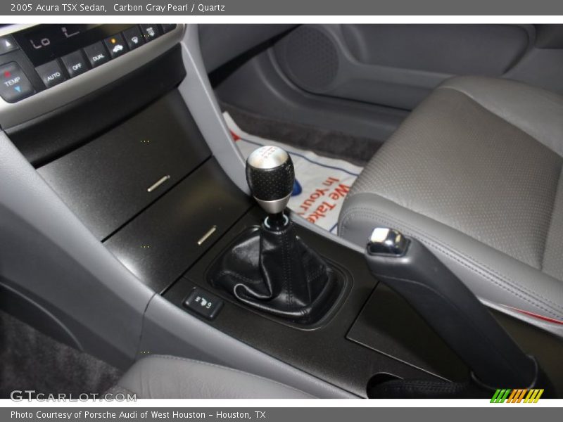 Carbon Gray Pearl / Quartz 2005 Acura TSX Sedan