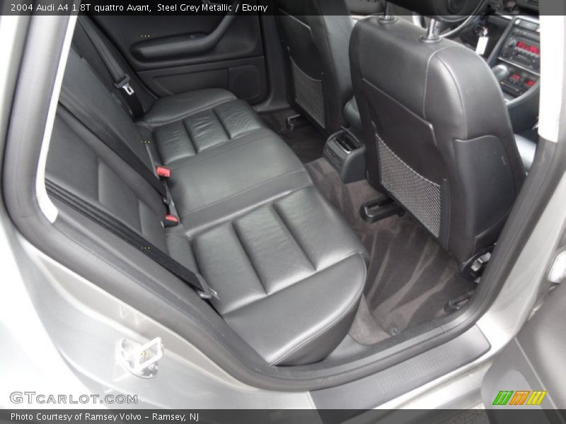 Steel Grey Metallic / Ebony 2004 Audi A4 1.8T quattro Avant