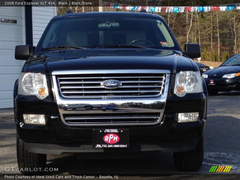 Black / Black/Stone 2008 Ford Explorer XLT 4x4
