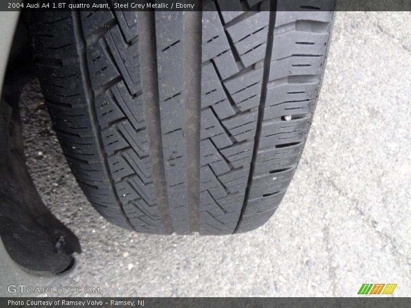 Steel Grey Metallic / Ebony 2004 Audi A4 1.8T quattro Avant