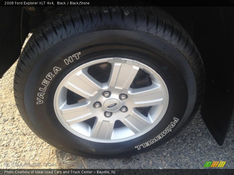 Black / Black/Stone 2008 Ford Explorer XLT 4x4