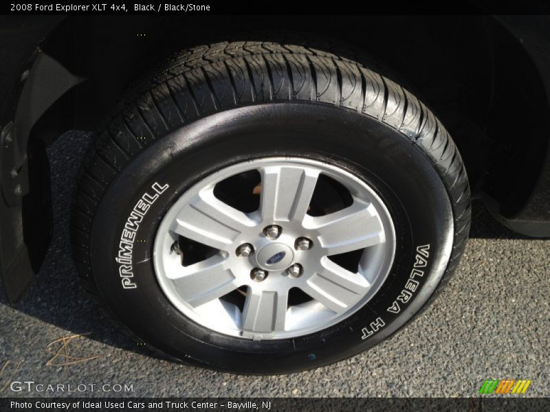 Black / Black/Stone 2008 Ford Explorer XLT 4x4