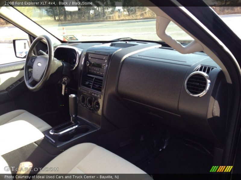 Black / Black/Stone 2008 Ford Explorer XLT 4x4