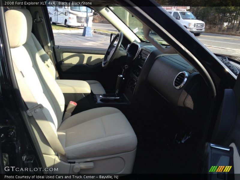 Black / Black/Stone 2008 Ford Explorer XLT 4x4