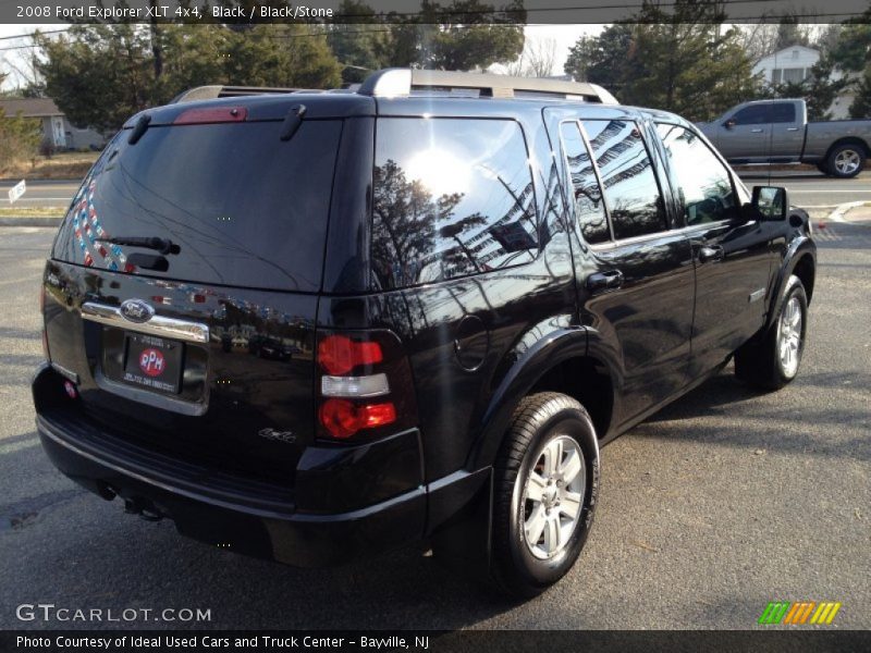 Black / Black/Stone 2008 Ford Explorer XLT 4x4