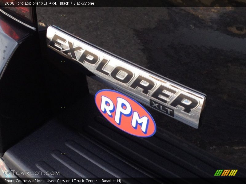 Black / Black/Stone 2008 Ford Explorer XLT 4x4