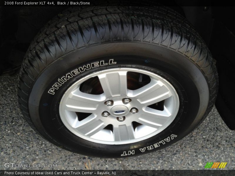 Black / Black/Stone 2008 Ford Explorer XLT 4x4