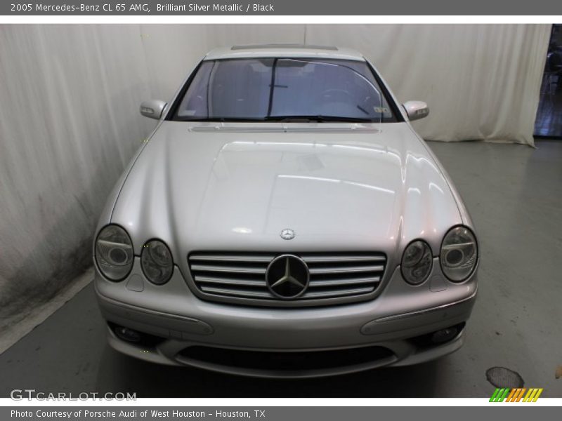 Brilliant Silver Metallic / Black 2005 Mercedes-Benz CL 65 AMG