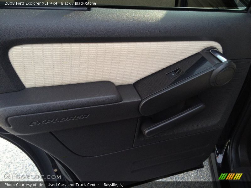 Black / Black/Stone 2008 Ford Explorer XLT 4x4