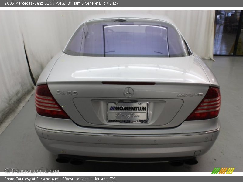 Brilliant Silver Metallic / Black 2005 Mercedes-Benz CL 65 AMG