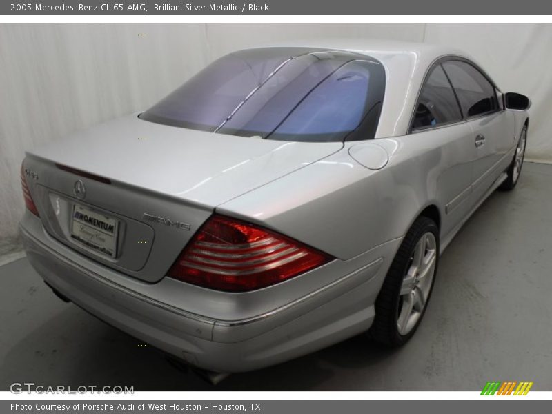 Brilliant Silver Metallic / Black 2005 Mercedes-Benz CL 65 AMG