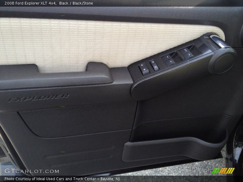 Black / Black/Stone 2008 Ford Explorer XLT 4x4