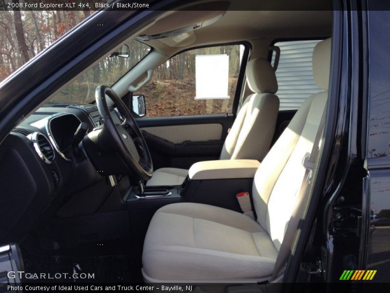 Black / Black/Stone 2008 Ford Explorer XLT 4x4
