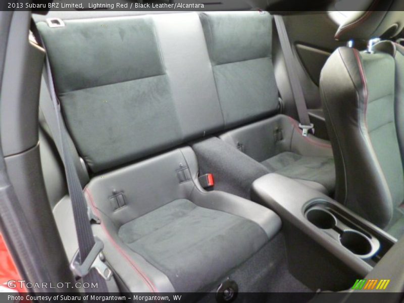 Lightning Red / Black Leather/Alcantara 2013 Subaru BRZ Limited