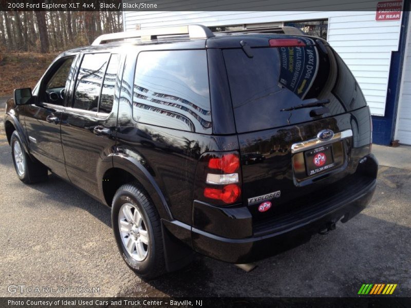 Black / Black/Stone 2008 Ford Explorer XLT 4x4