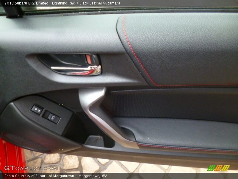 Lightning Red / Black Leather/Alcantara 2013 Subaru BRZ Limited