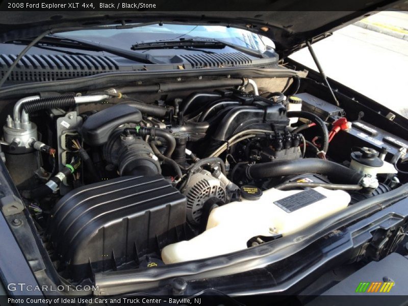 Black / Black/Stone 2008 Ford Explorer XLT 4x4