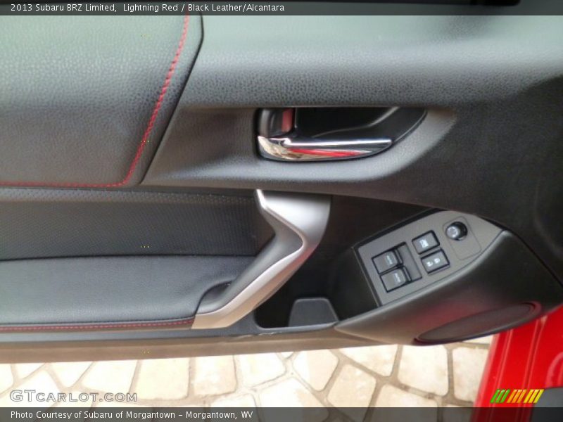 Lightning Red / Black Leather/Alcantara 2013 Subaru BRZ Limited