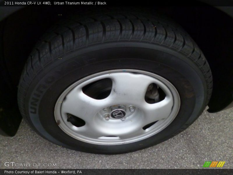 Urban Titanium Metallic / Black 2011 Honda CR-V LX 4WD