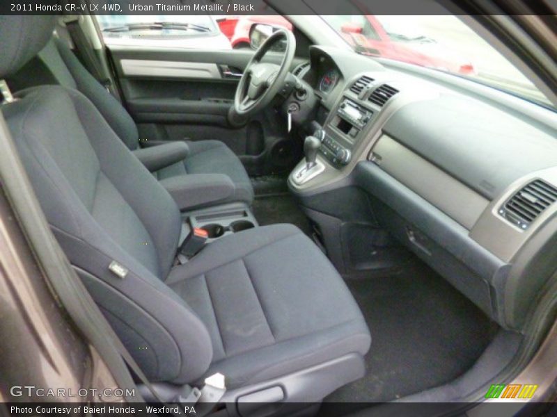 Urban Titanium Metallic / Black 2011 Honda CR-V LX 4WD
