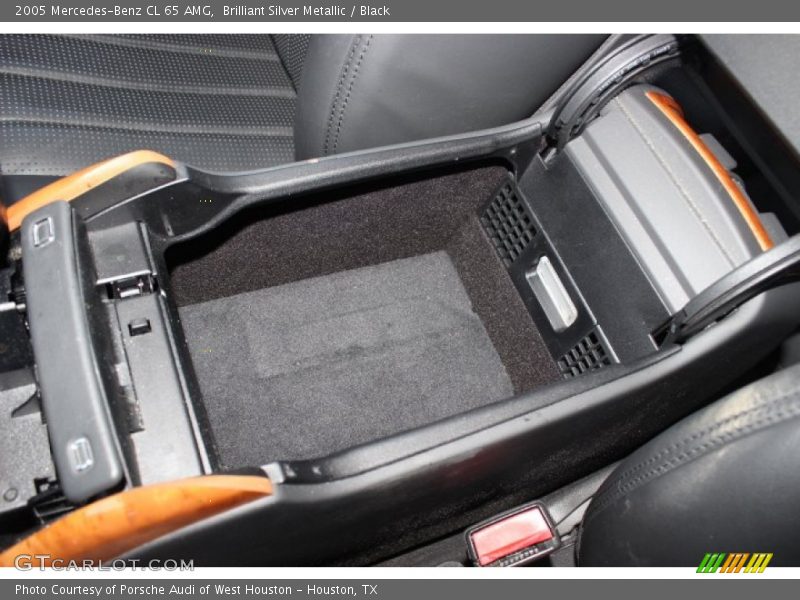 Brilliant Silver Metallic / Black 2005 Mercedes-Benz CL 65 AMG