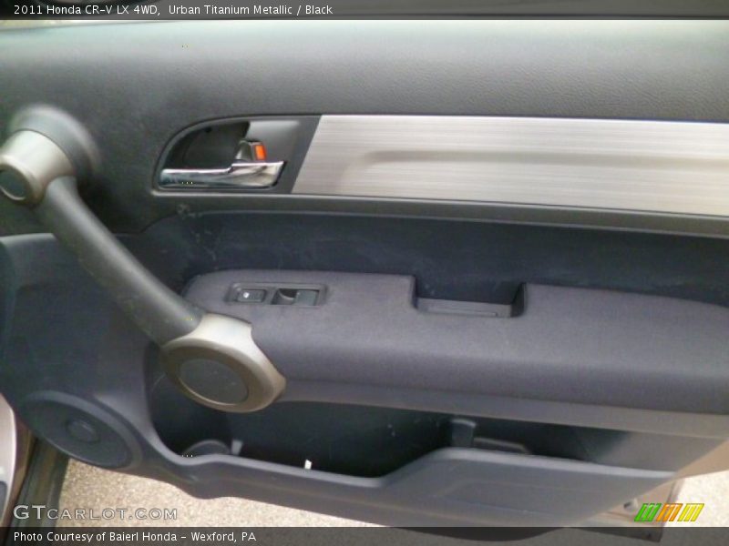 Urban Titanium Metallic / Black 2011 Honda CR-V LX 4WD