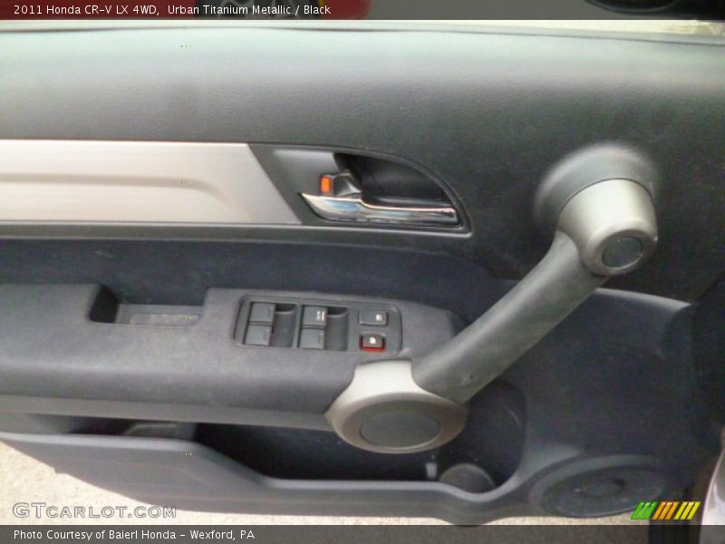 Urban Titanium Metallic / Black 2011 Honda CR-V LX 4WD