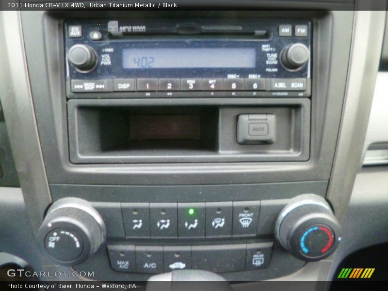 Urban Titanium Metallic / Black 2011 Honda CR-V LX 4WD