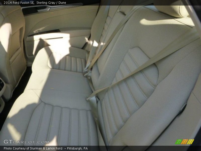 Sterling Gray / Dune 2014 Ford Fusion SE