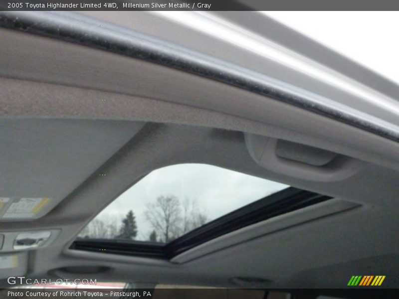 Millenium Silver Metallic / Gray 2005 Toyota Highlander Limited 4WD