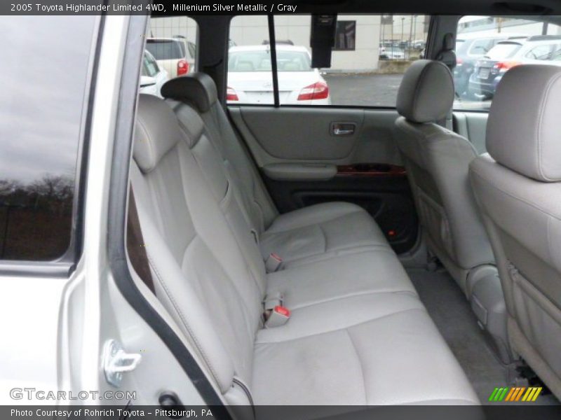 Millenium Silver Metallic / Gray 2005 Toyota Highlander Limited 4WD