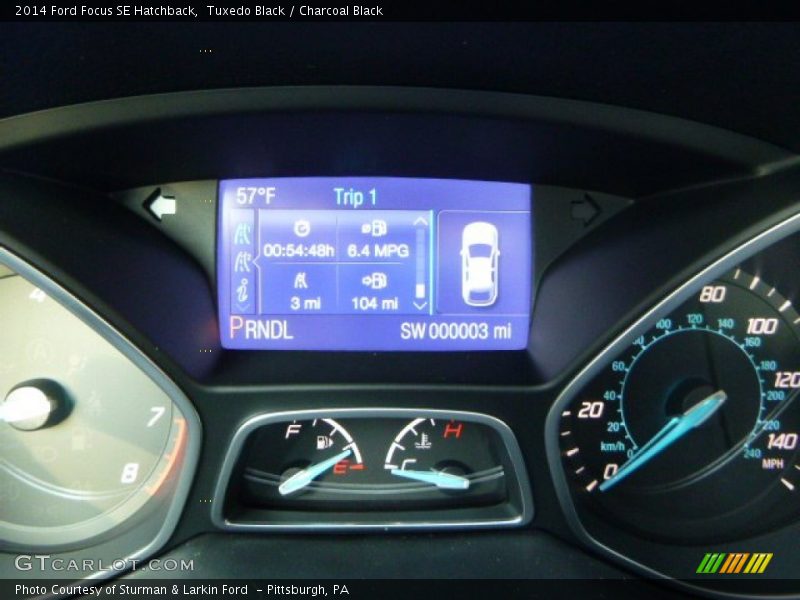 Tuxedo Black / Charcoal Black 2014 Ford Focus SE Hatchback