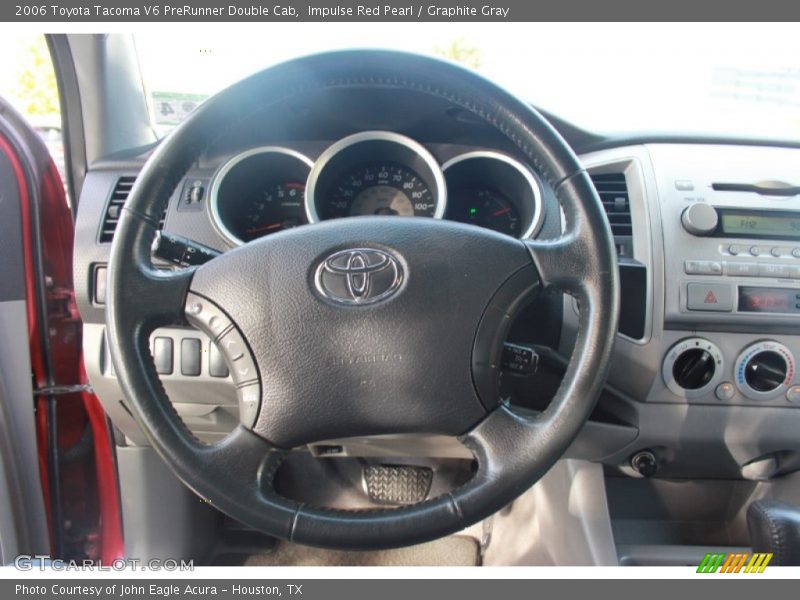 Impulse Red Pearl / Graphite Gray 2006 Toyota Tacoma V6 PreRunner Double Cab