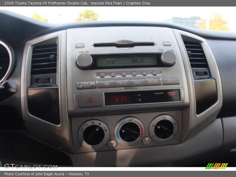 Impulse Red Pearl / Graphite Gray 2006 Toyota Tacoma V6 PreRunner Double Cab