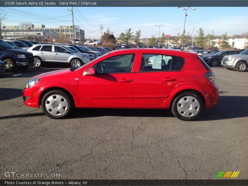 Salsa Red / Charcoal 2008 Saturn Astra XE Sedan