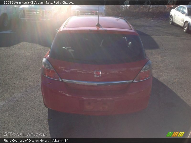 Salsa Red / Charcoal 2008 Saturn Astra XE Sedan