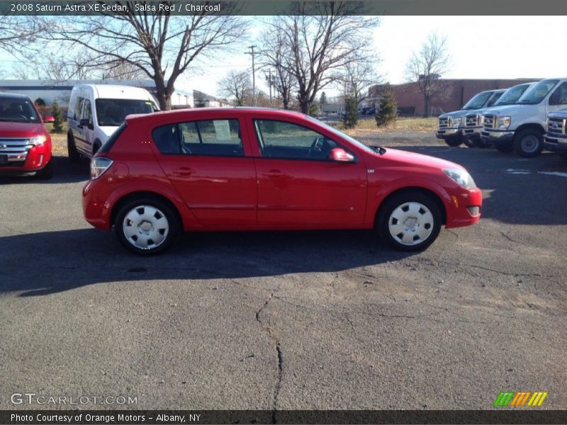 Salsa Red / Charcoal 2008 Saturn Astra XE Sedan